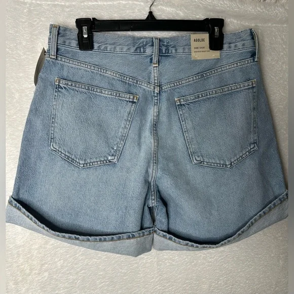 Agolde Classic Light Blue Jean Shorts